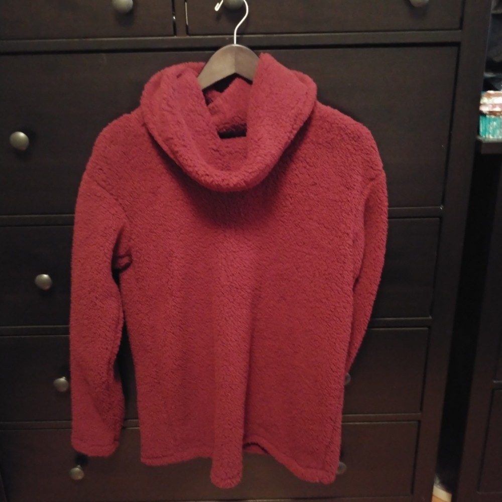 NWOT fleece sweater from Lands End